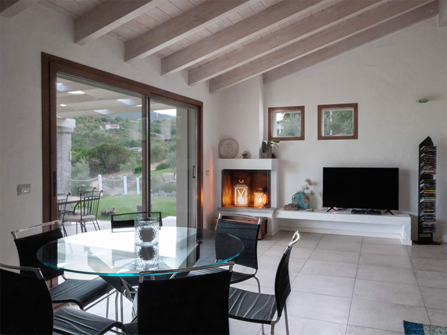 Villa Smeralda, zona pranzo