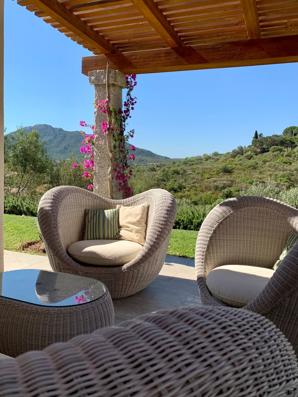 Villa Smeralda, patio
