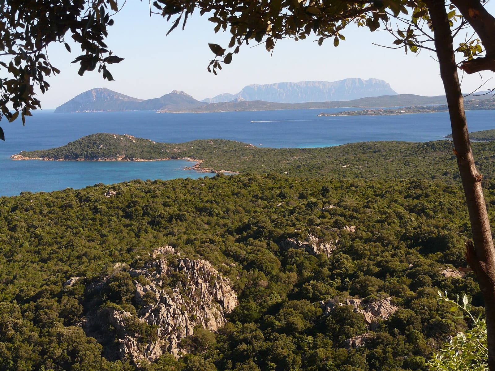 La Costa Smeralda dall'alto