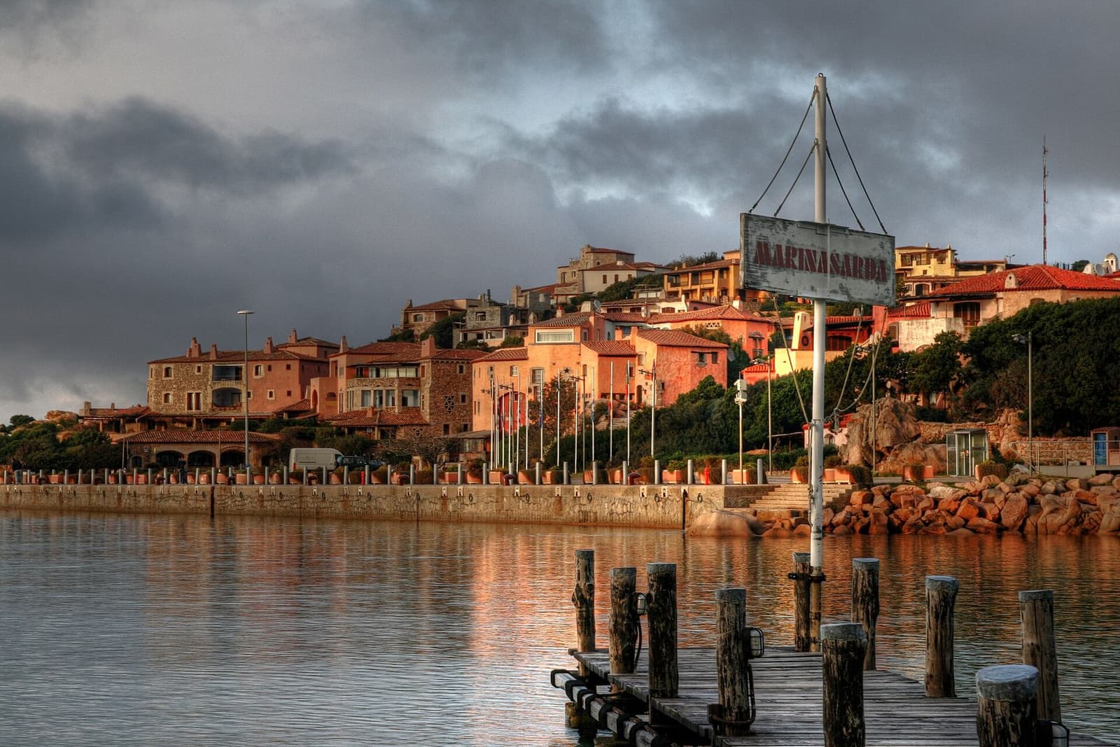 Il porto di Porto Cervo